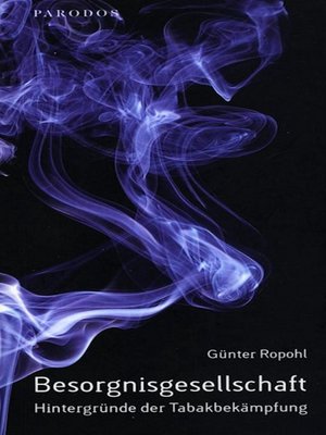 cover image of Besorgnisgesellschaft